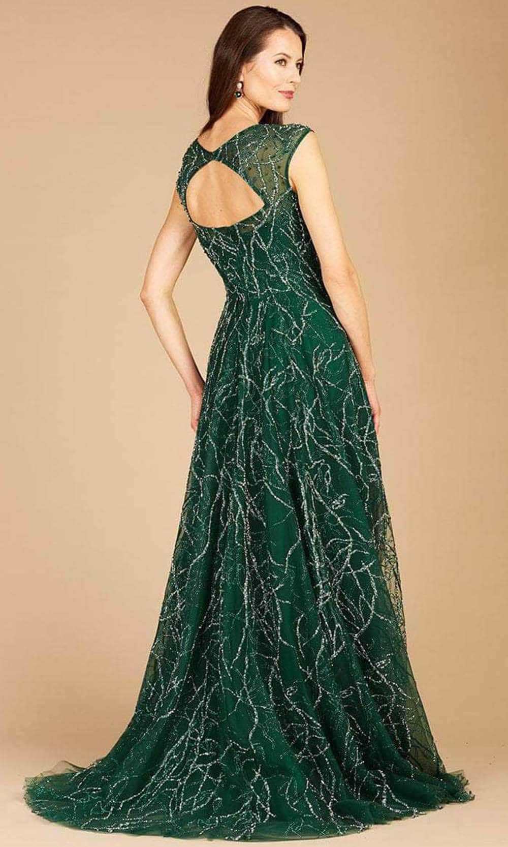 Lara Dresses, Lara Dresses 29299 - Sleeveless V-Neck Ball Gown