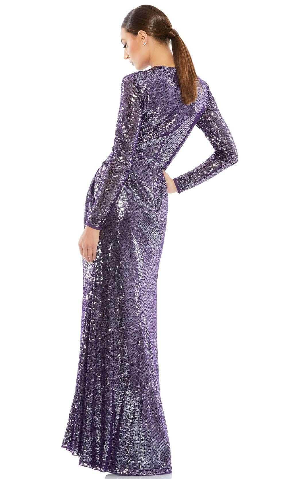 Mac Duggal, Mac Duggal 10824 - Sequined Evening Gown | Couture Candy