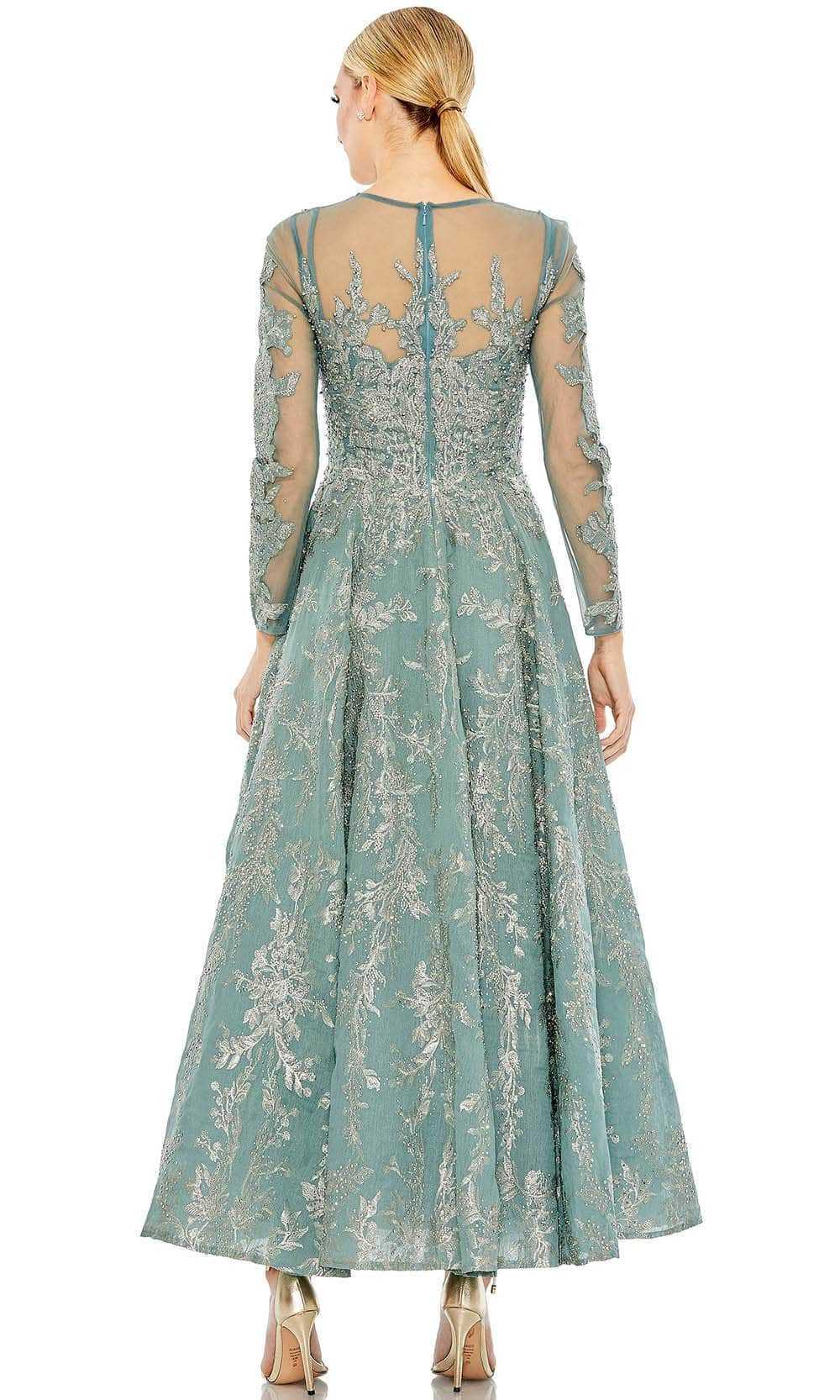 Mac Duggal, Mac Duggal 20337 - Illusion Jewel Embroidered Formal Dress