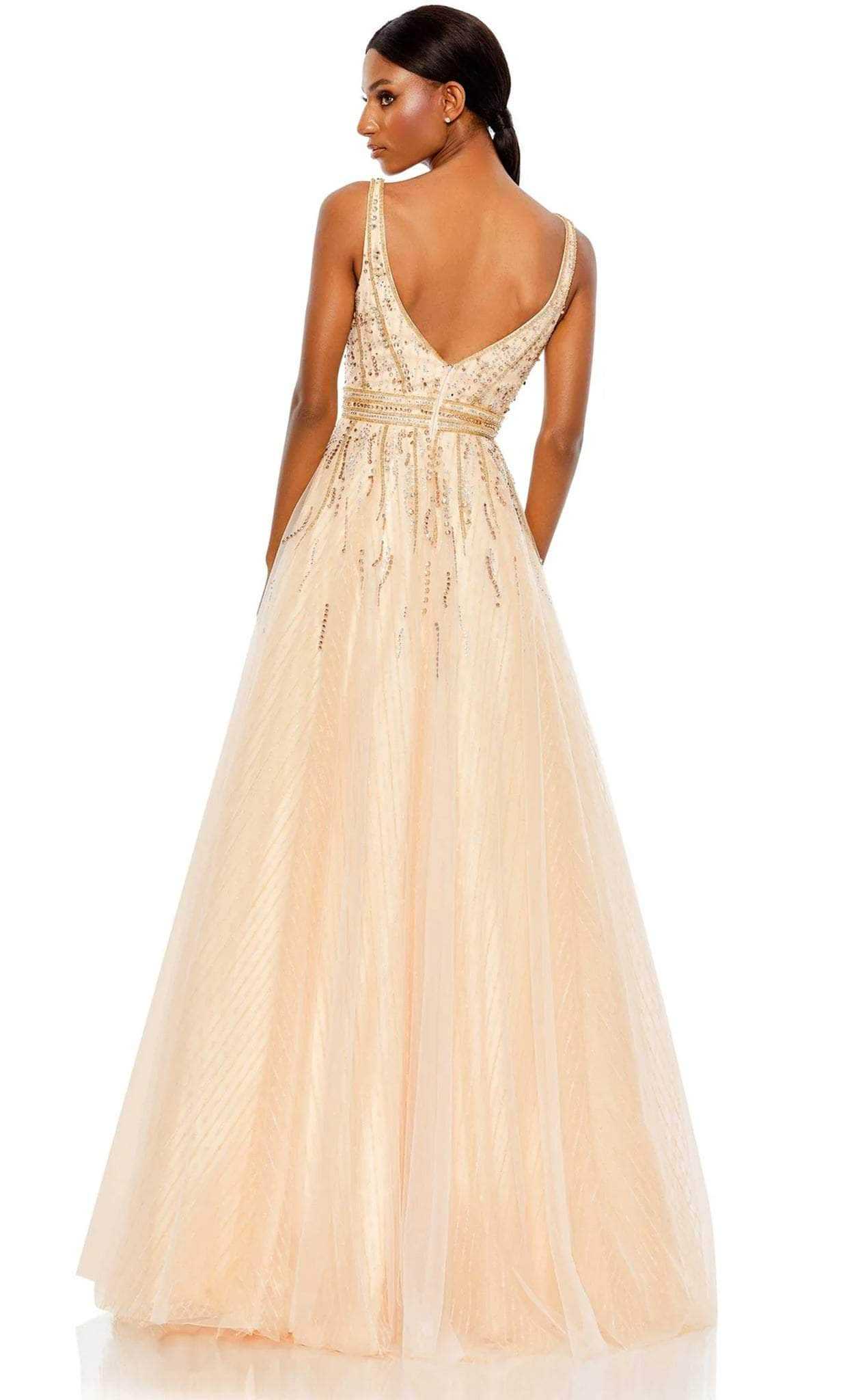 Mac Duggal, Mac Duggal 48858 - Sleeveless Embellished Evening Gown