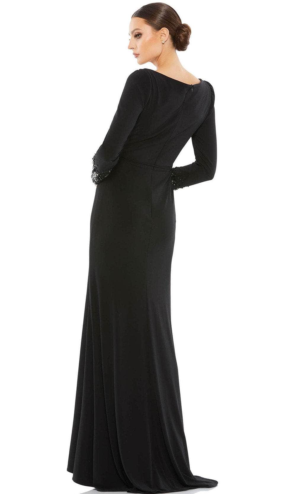 Mac Duggal, Mac Duggal 55712 - Embellished Long Sleeve Evening Gown