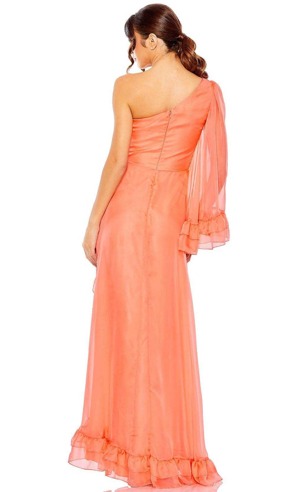Mac Duggal, Mac Duggal 55924 - One-Sleeve Asymmetrical Prom Dress